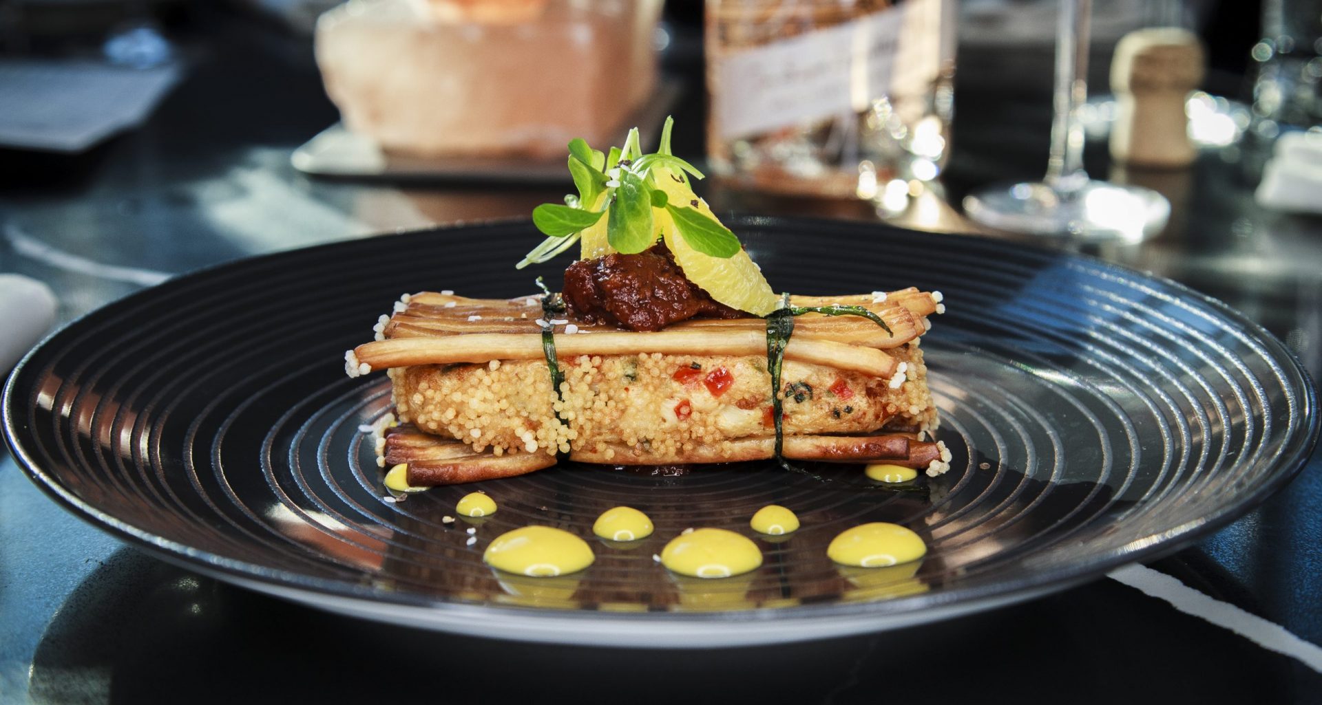 Pretzel Crab Cake