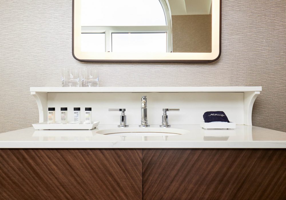 Elegant Bathroom at chateau grande hotel