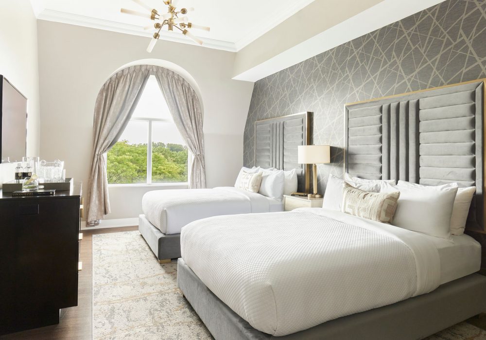 2 beds room at chateau grande hotel