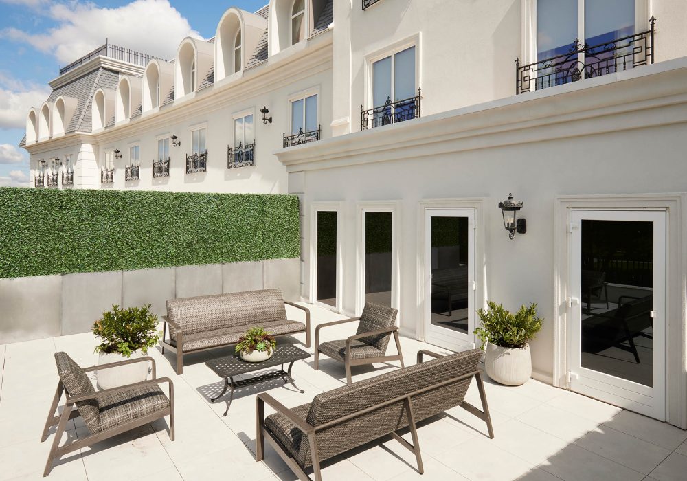 The Chateau Grande Hotel luxury balcony rooms